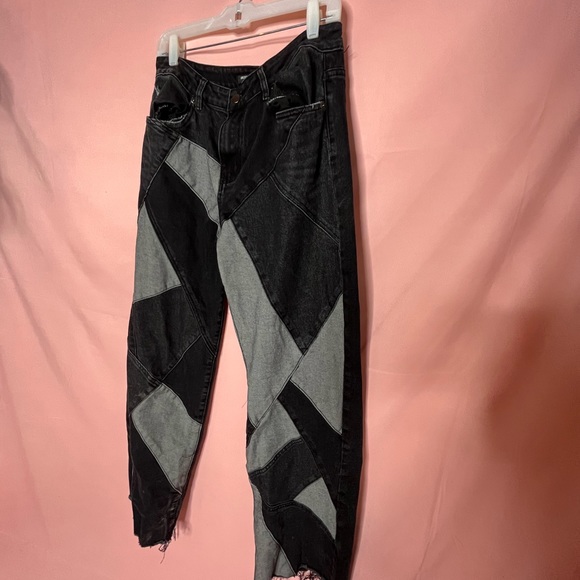 American Bazi Other - Ab Color Block Baggy Jeans Size L